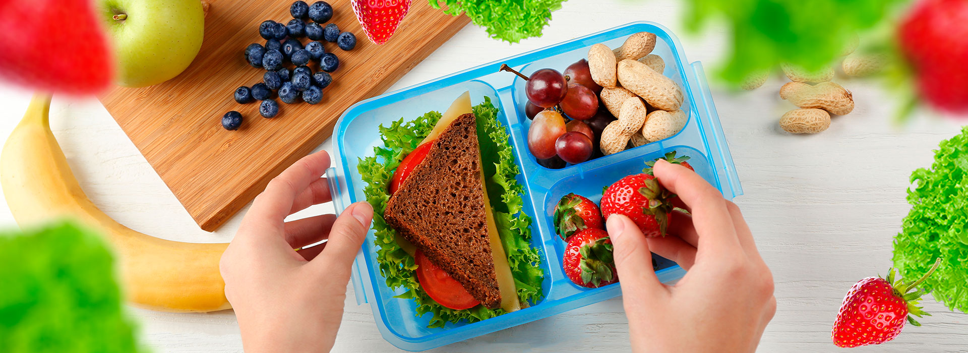 Prepara unas deliciosas loncheras saludables