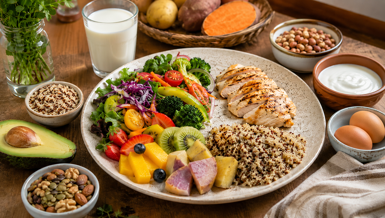 ¿Qué es una dieta balanceada y por qué es importante en tu salud?