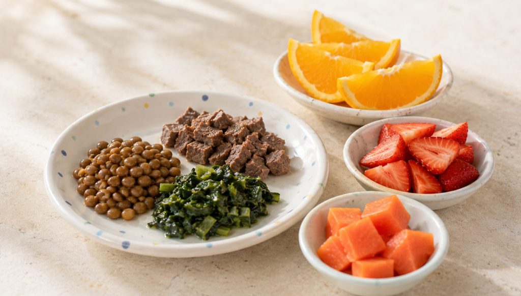 alimentacion para anemia infantil